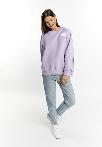 Mymo Women's Sweatshirt With Appliqué