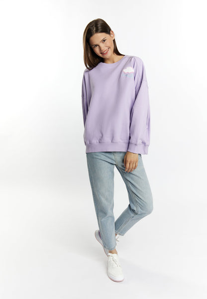Mymo Women's Sweatshirt With Appliqué