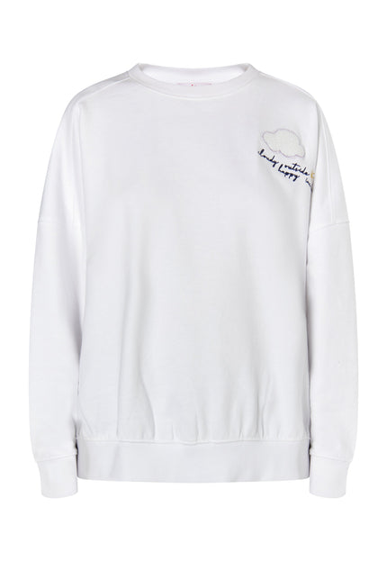 Mymo Women's Sweatshirt With Appliqué