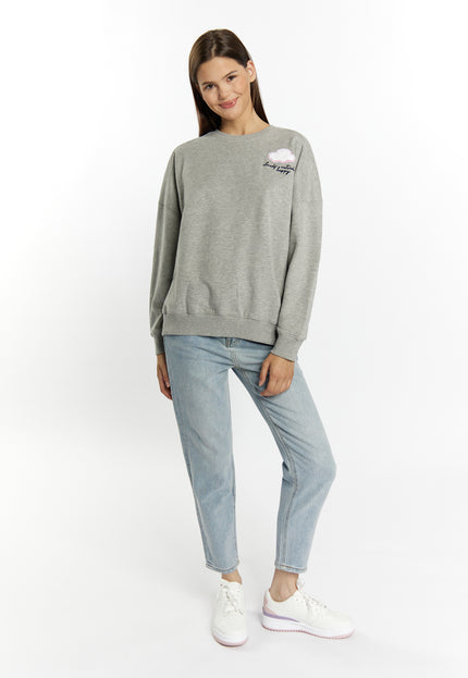 myMo Damen Cropped Sweatshirt