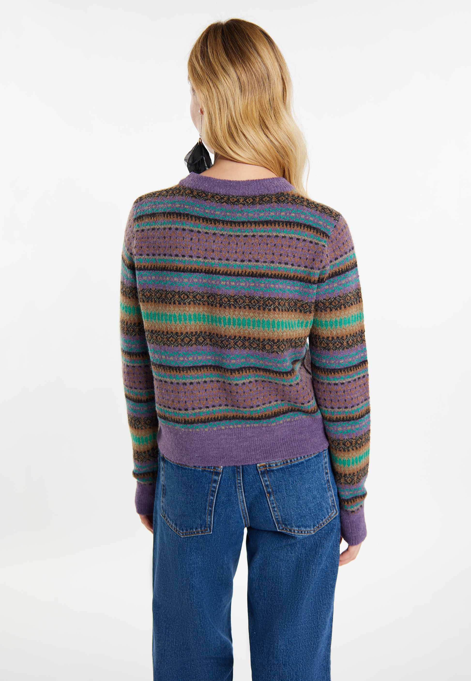 usha FESTIVAL Women's Knit Sweater