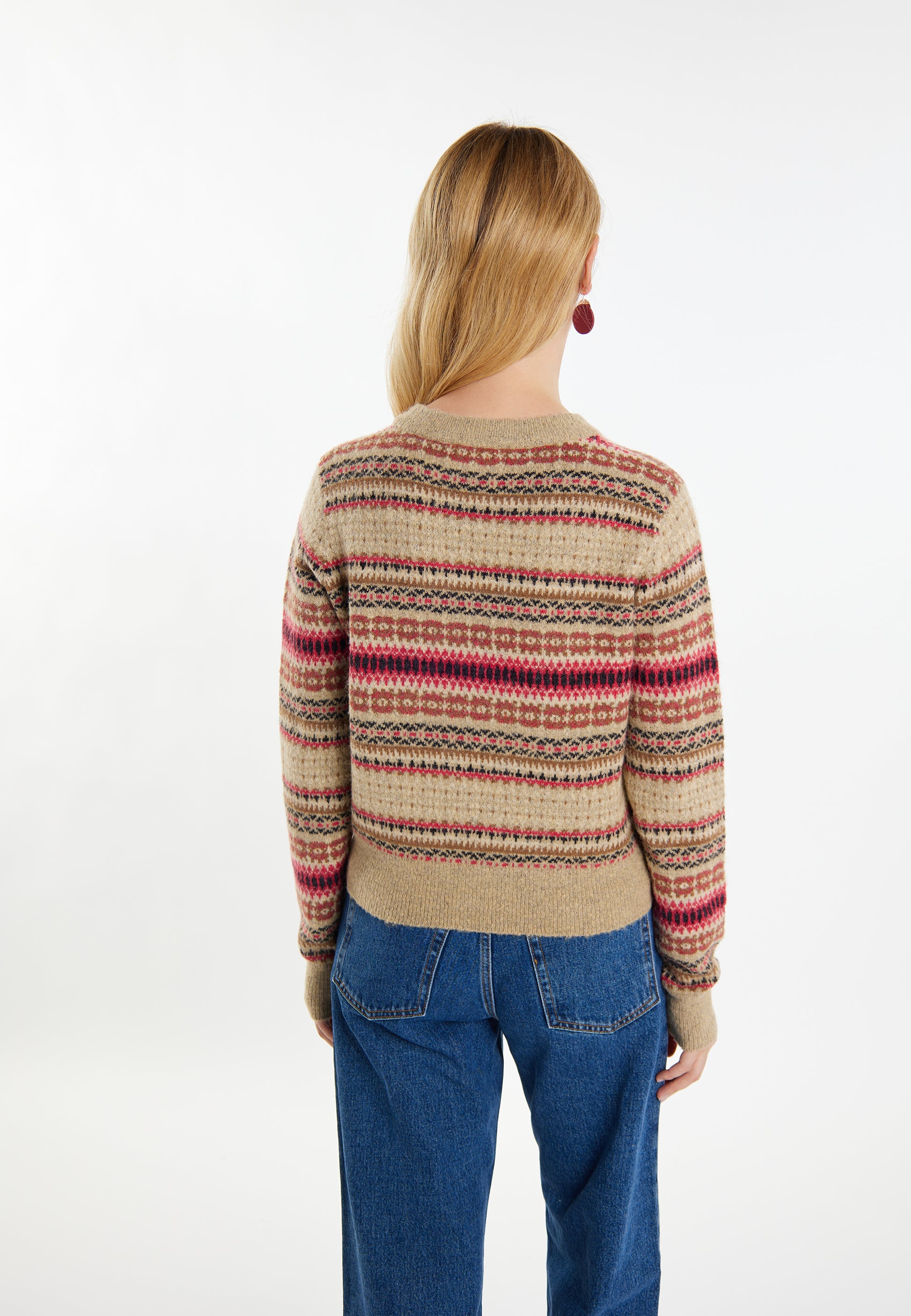 usha FESTIVAL Women's Knit Sweater
