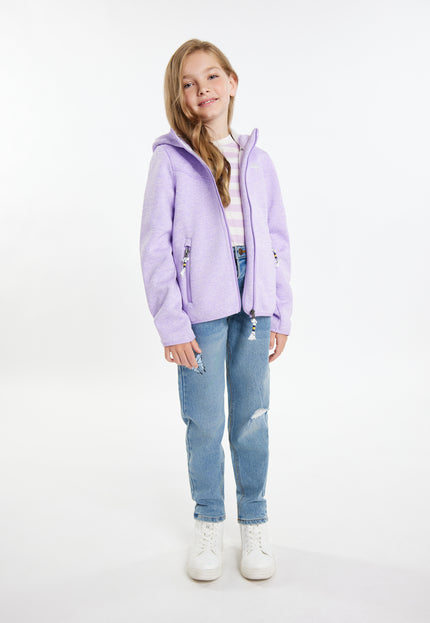 Schmuddelwedda Knitted Fleece Blouson Jacket For Girls