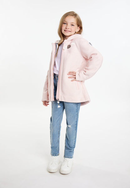 Schmuddelwedda  Knitted Fleece Uffle Coat For Girls