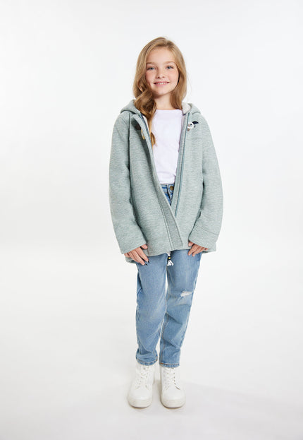 Schmuddelwedda  Knitted Fleece Uffle Coat For Girls