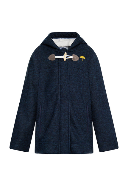 Schmuddelwedda  Knitted Fleece Uffle Coat For Girls