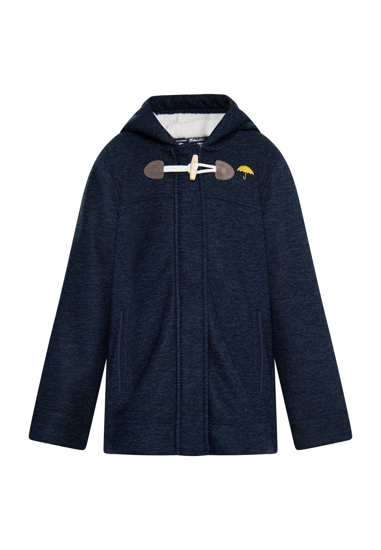 Schmuddelwedda  Knitted Fleece Uffle Coat For Girls