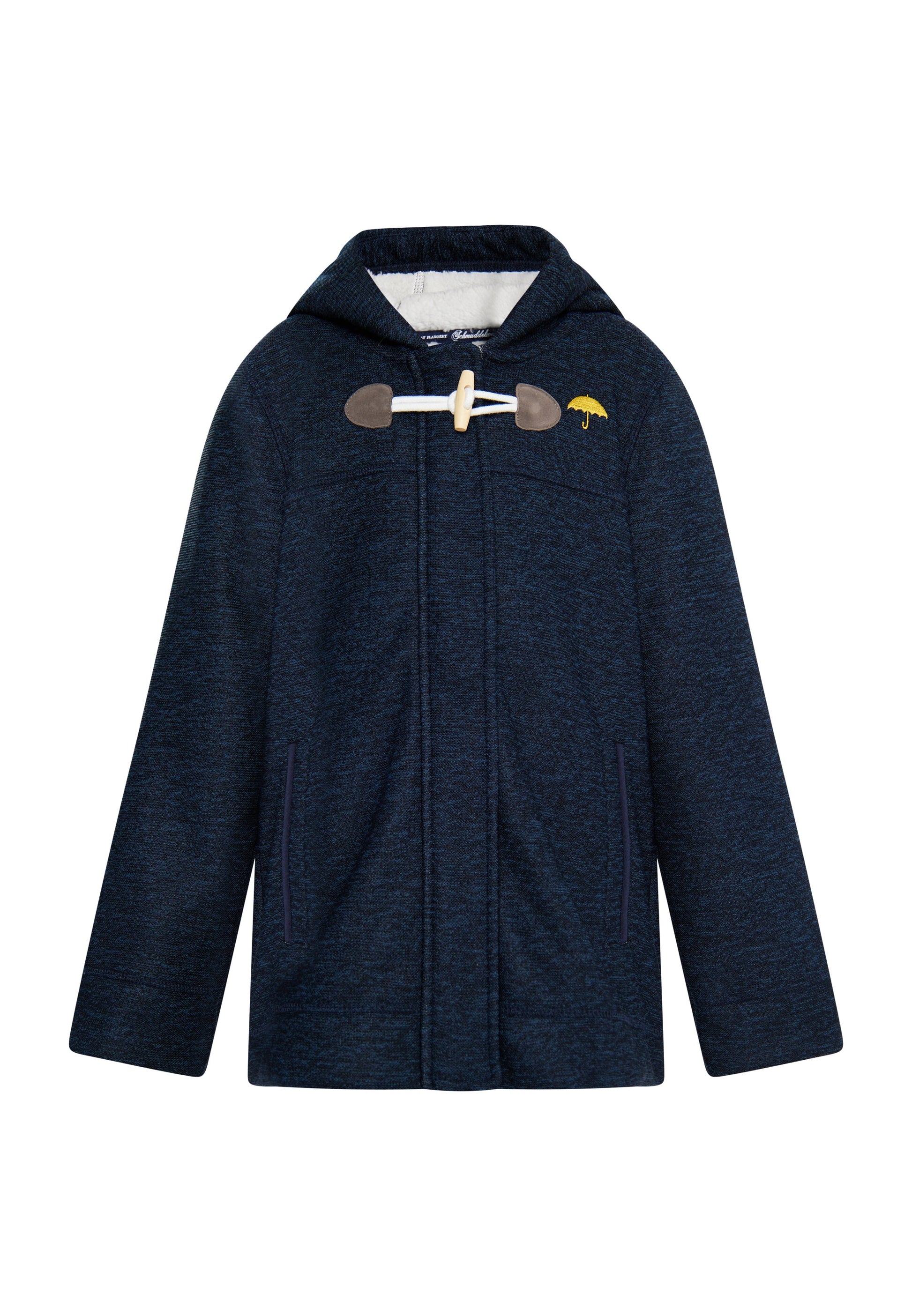 Schmuddelwedda  Knitted Fleece Uffle Coat For Girls