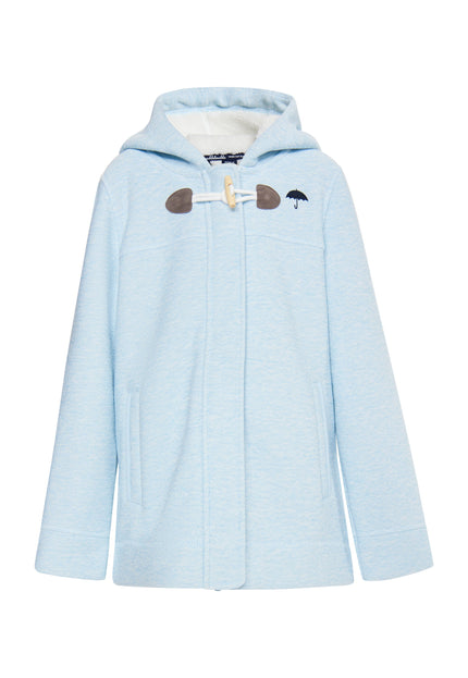 Schmuddelwedda  Knitted Fleece Uffle Coat For Girls