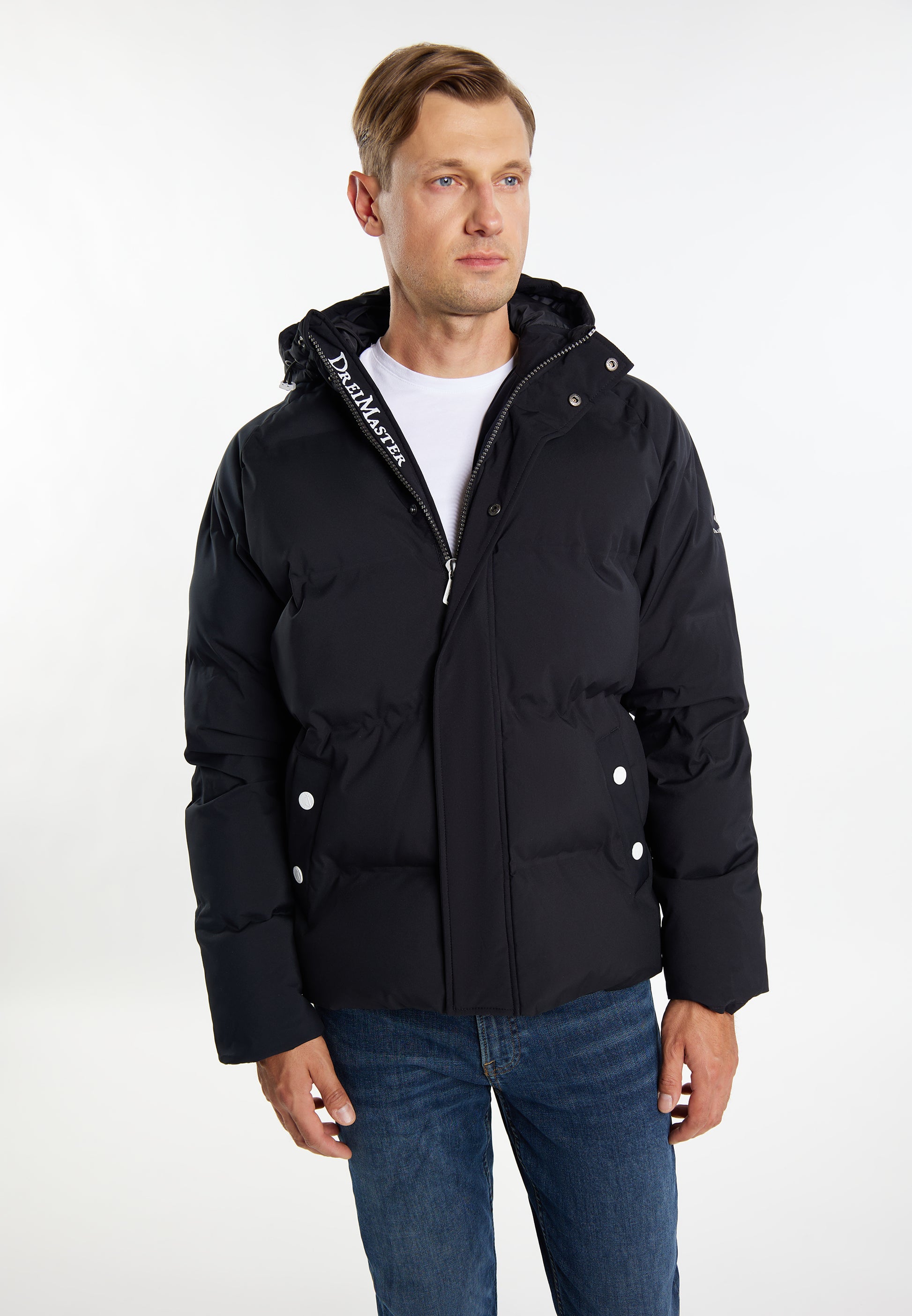 DreiMaster Maritim Men's Winter Jacket With Padding