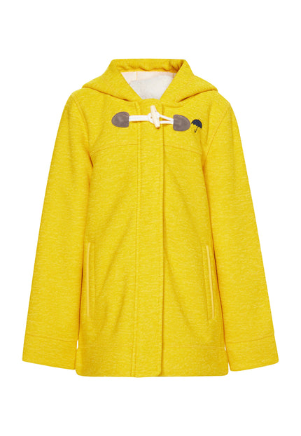 Schmuddelwedda  Knitted Fleece Uffle Coat For Girls