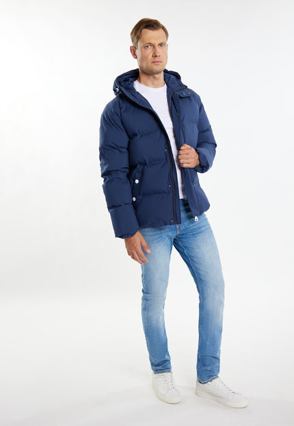 DreiMaster Maritim Herren Winterjacke mit Fütterung