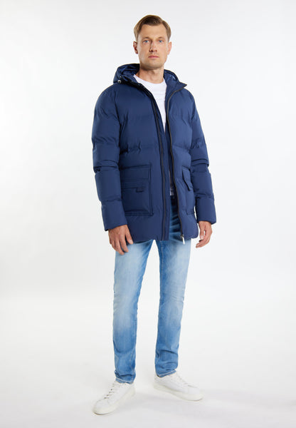 Dreimaster maritim Men's Winter Jacket With Padding