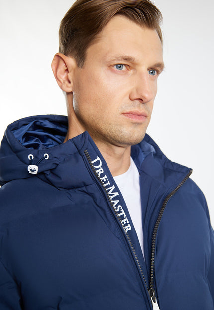 Dreimaster maritim Men's Parka + Shopping Bag - Set