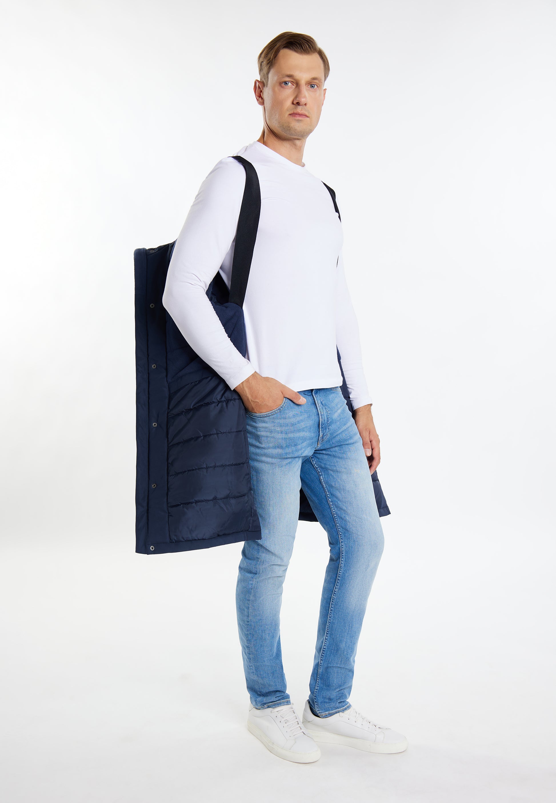 DreiMaster Maritim Męska arktyczna kurtka zimowa