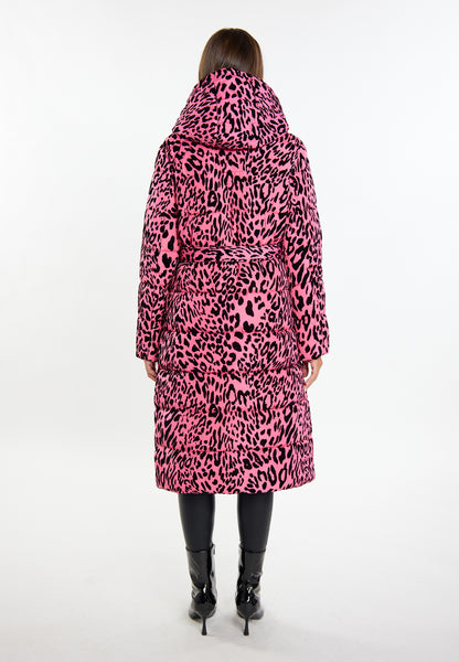 faina Kobiety Długi Pikowany Płaszcz