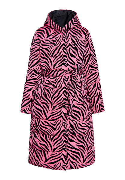 faina Kobiety Długi Pikowany Płaszcz