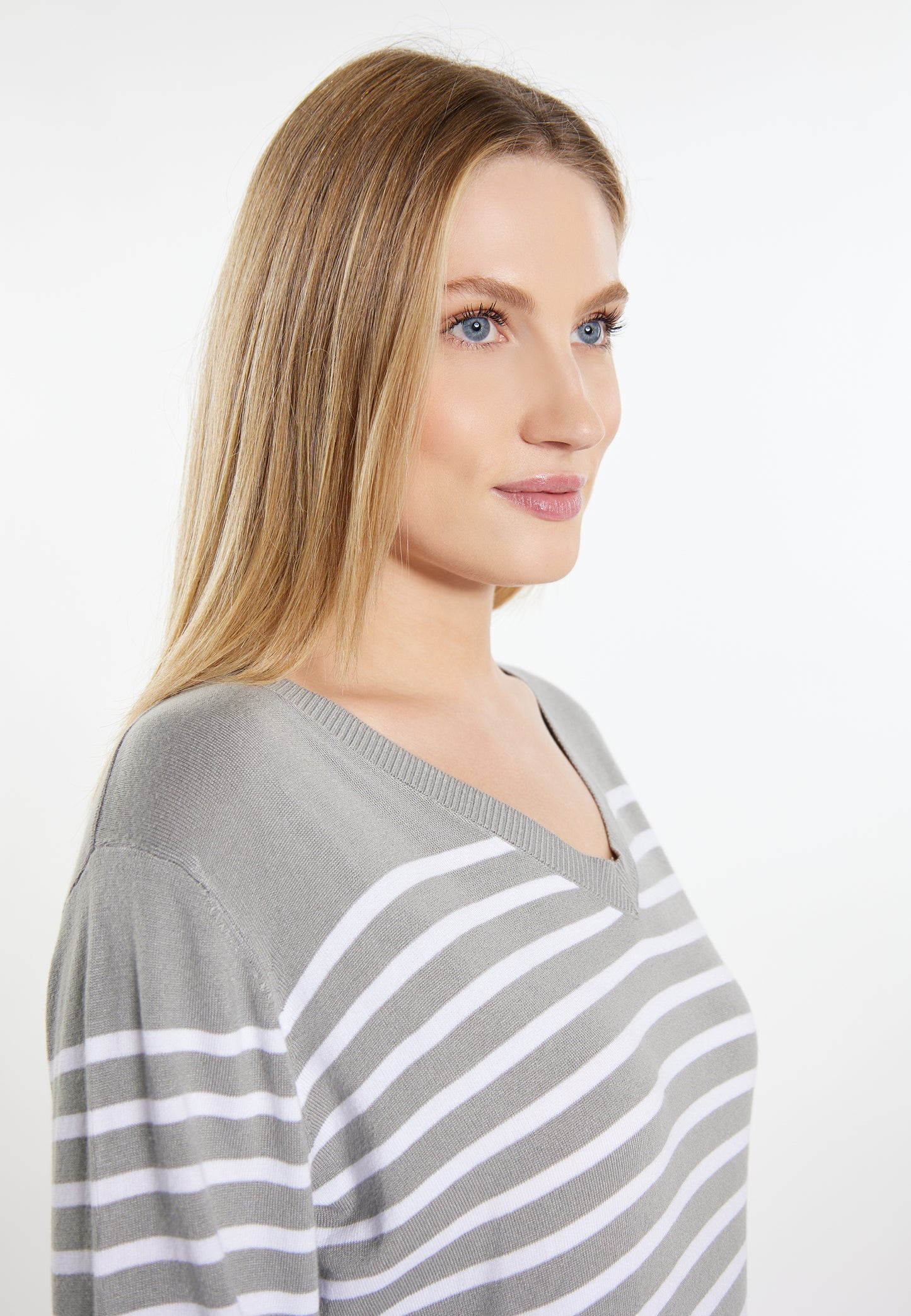 DreiMaster Maritim Women's Knitted Sweater + Shopping Bag Set