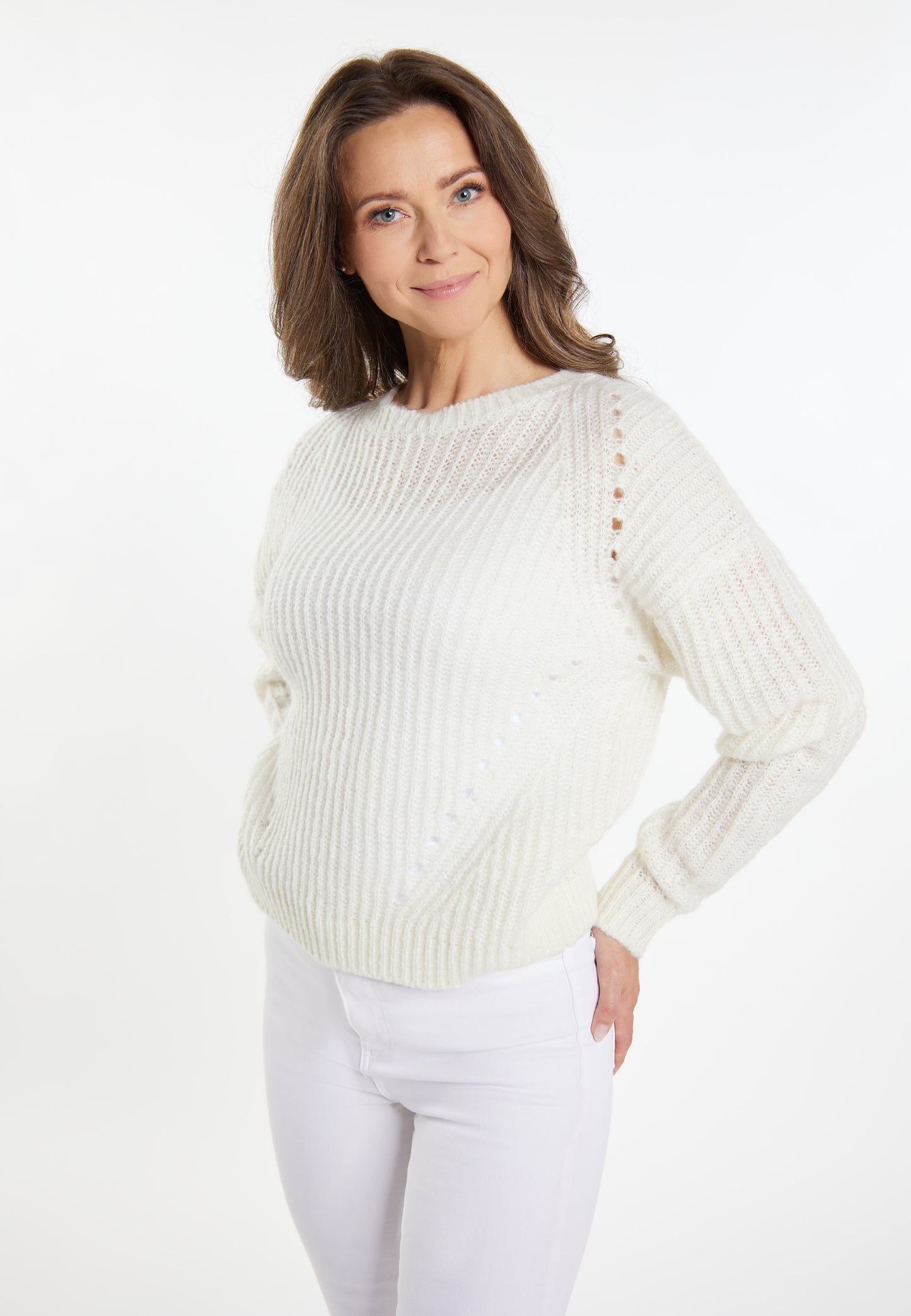 usha WHITE LABEL Sweter dziany dla Kobiety