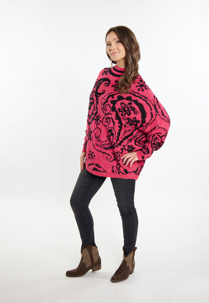 usha FESTIVAL Women's Poncho Sweater