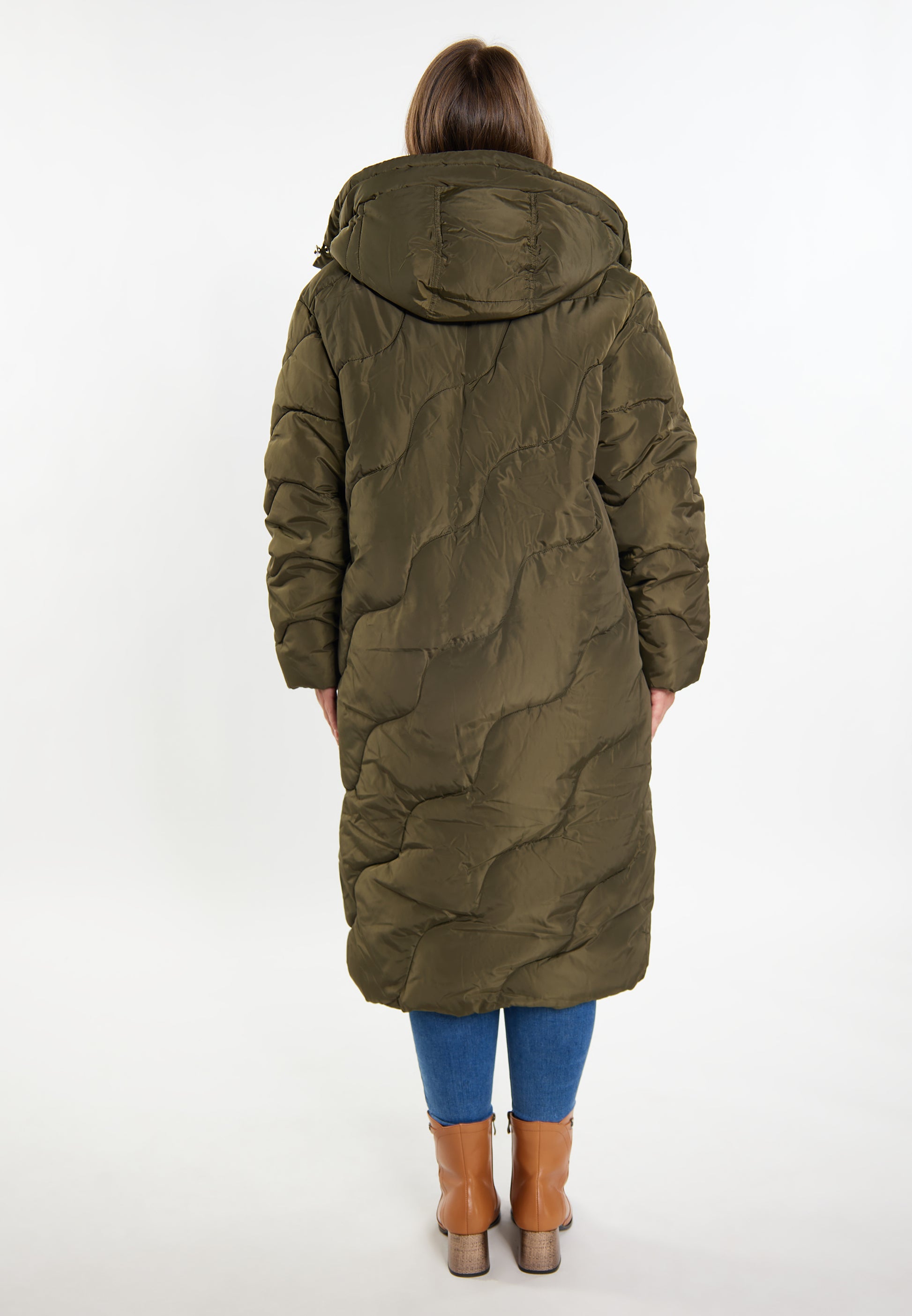 usha Płaszcz pikowany długi Kobiety