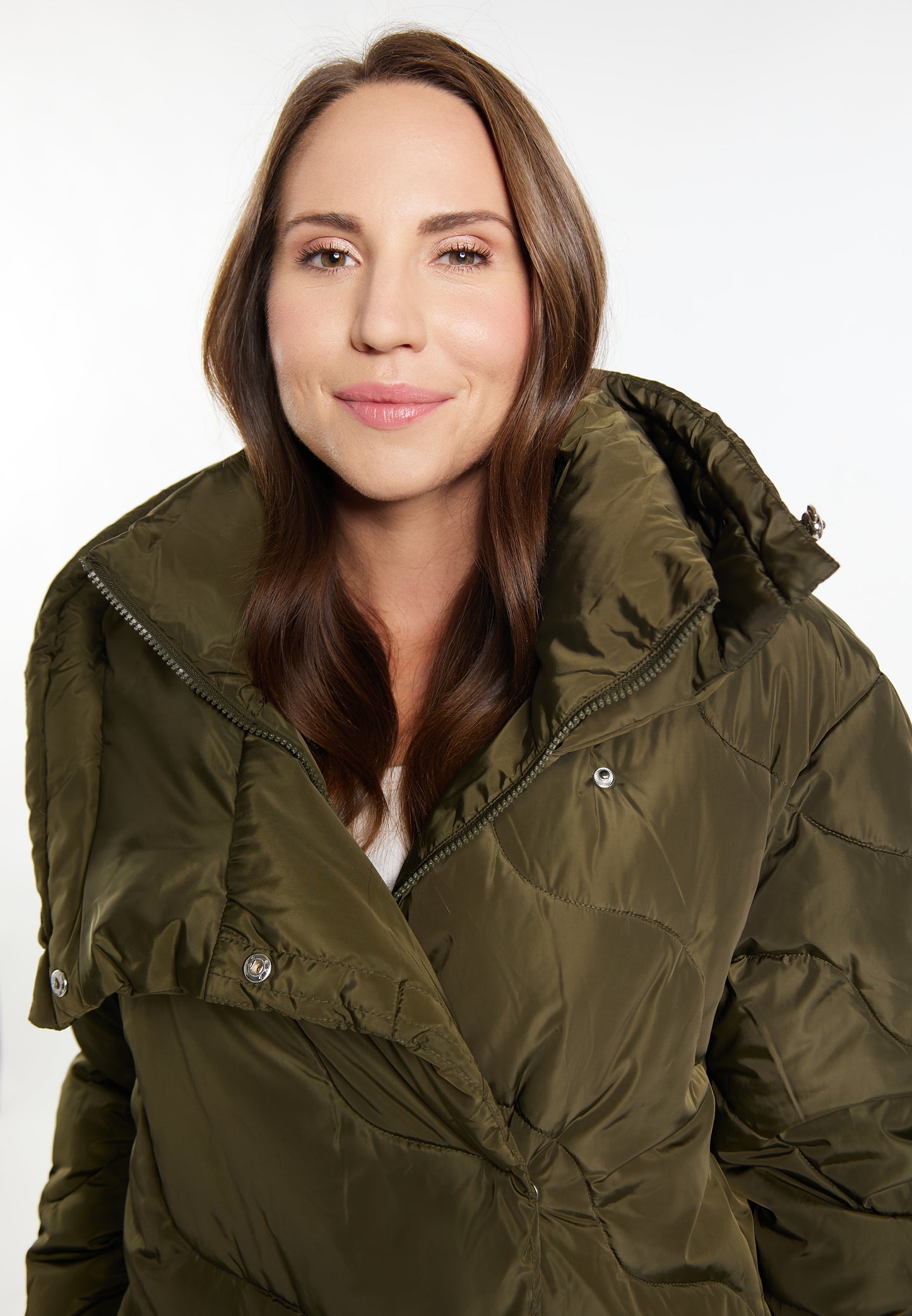 usha Płaszcz pikowany długi Kobiety