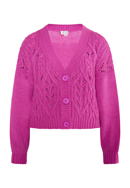 IZIA Women's Knit Cardigan