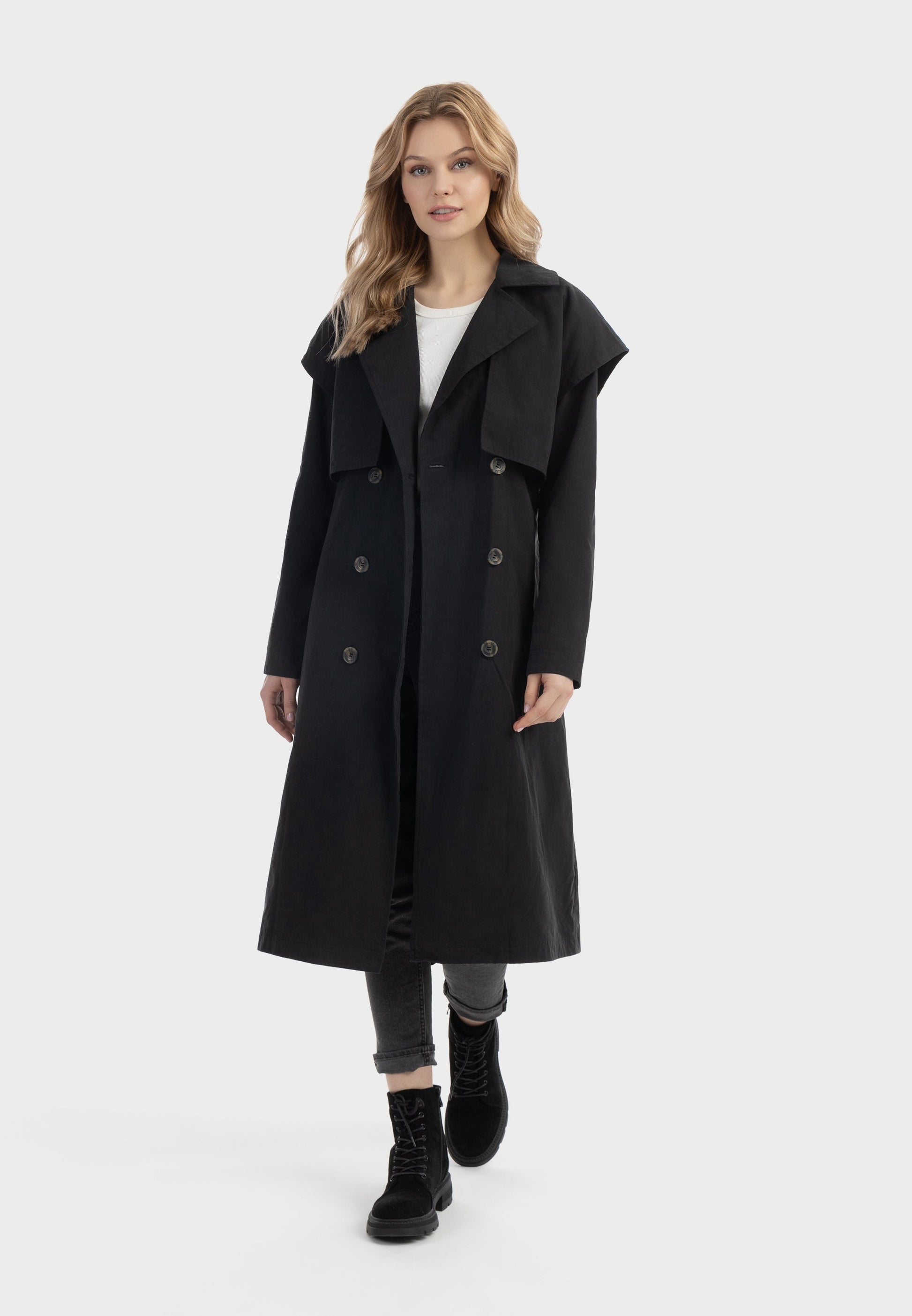 Dreimaster vintage Women's Trench Coat