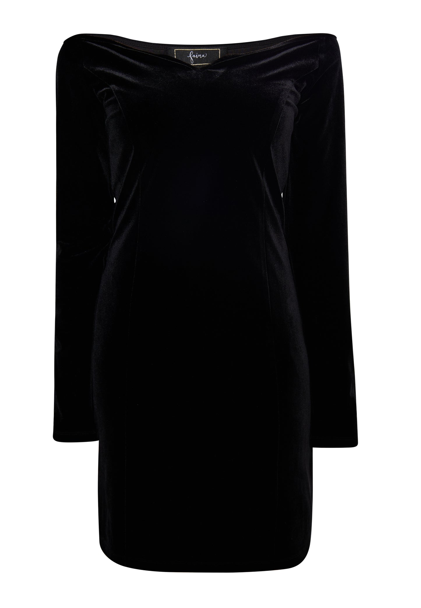 faina Kobiety Mini Sukienka z długim rękawem