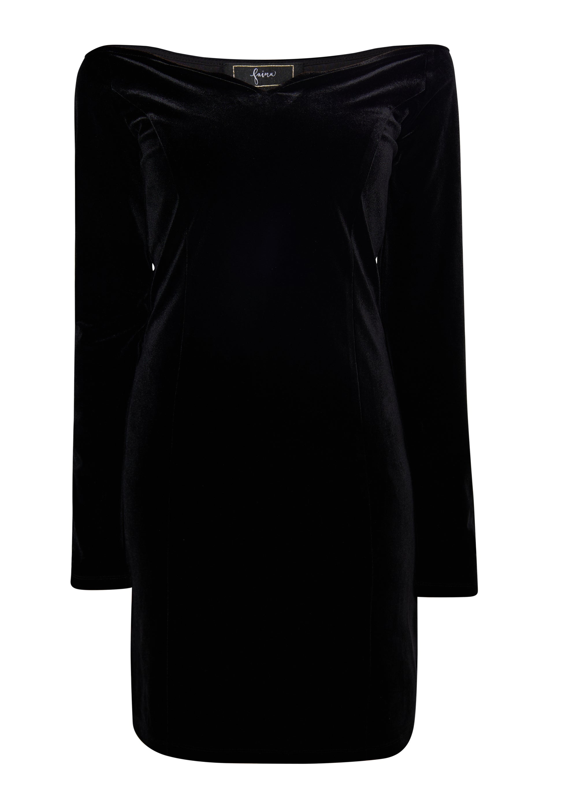 faina Kobiety Mini Sukienka z długim rękawem