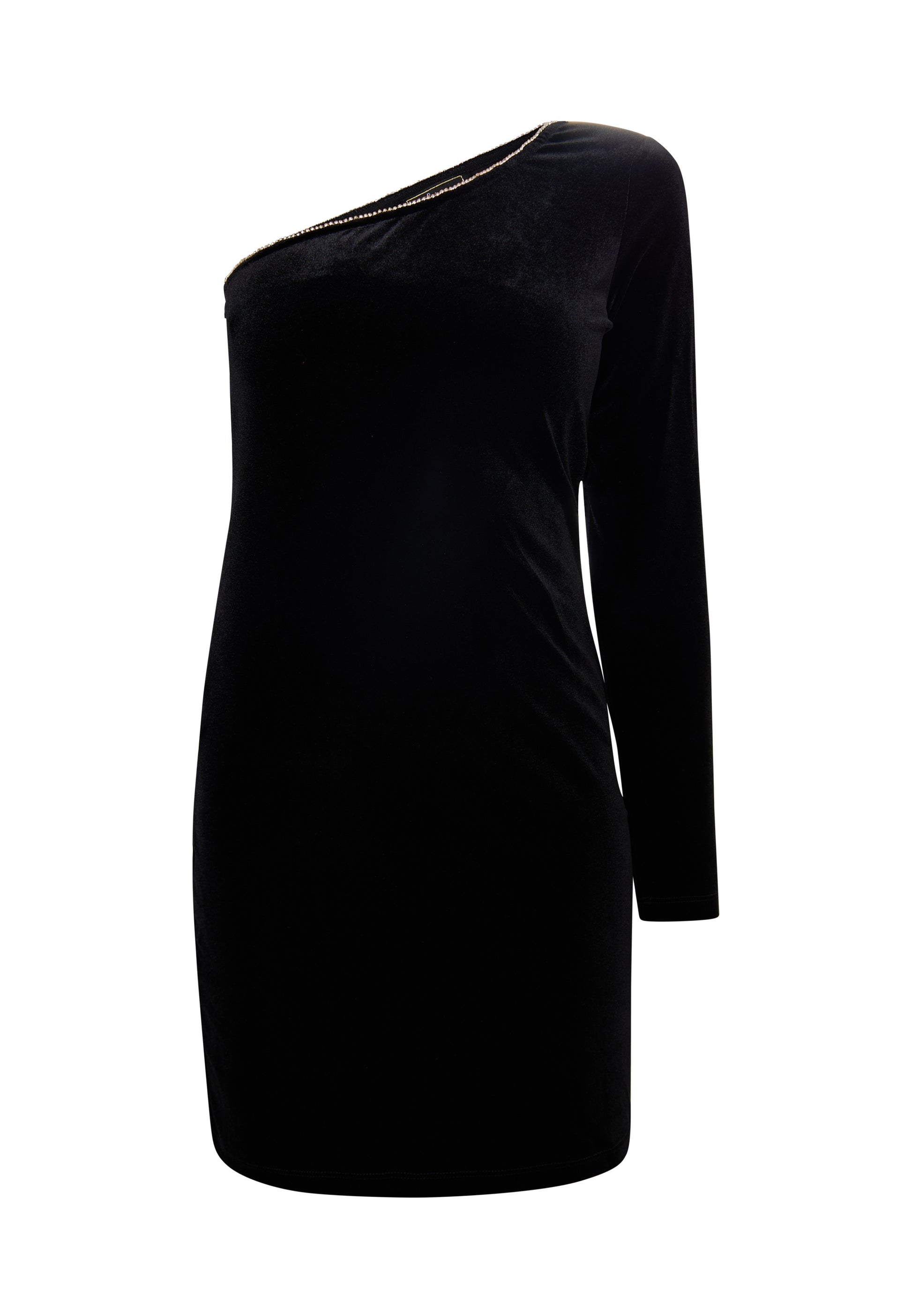 faina Kobiety Sukienka Mini na jedno ramię