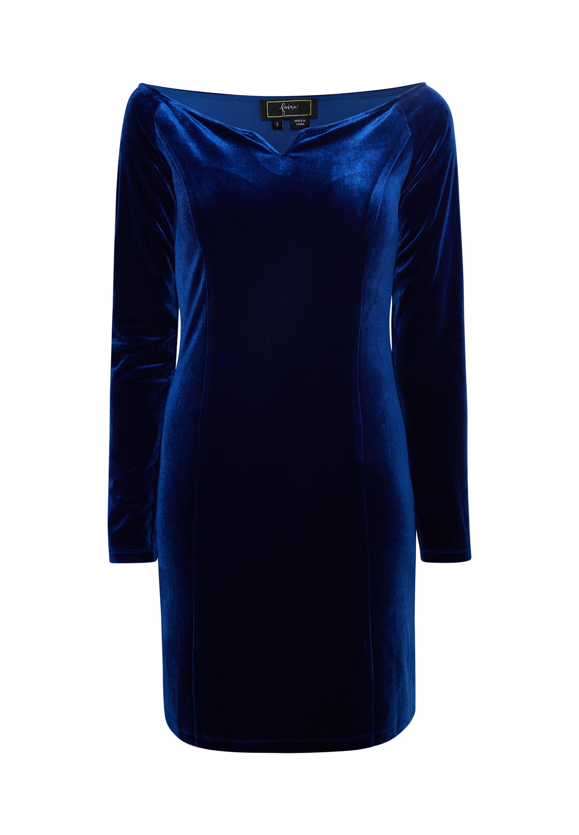 faina Kobiety Mini Sukienka z długim rękawem