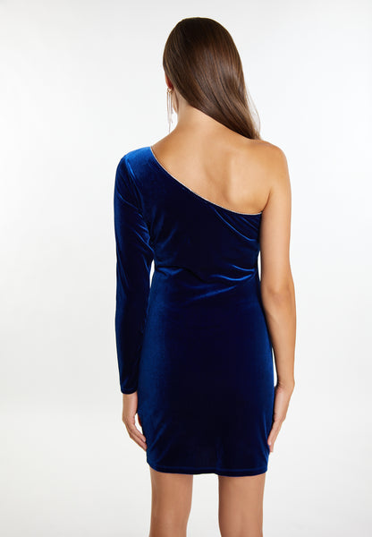 faina Kobiety Sukienka Mini na jedno ramię