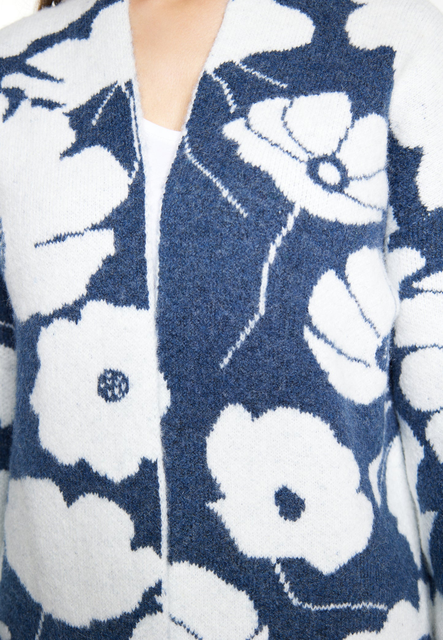 usha Women's Knit Cardigan