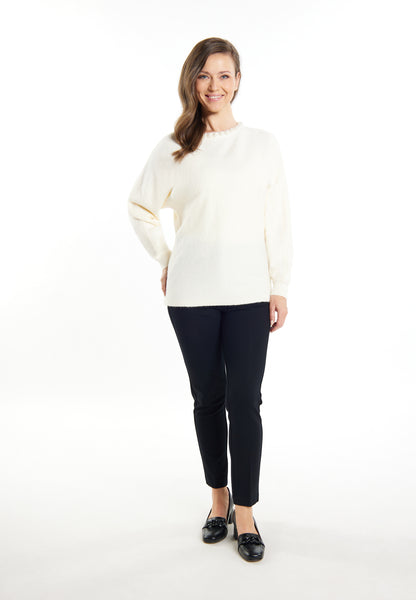 usha Women's Sweater With Pearl