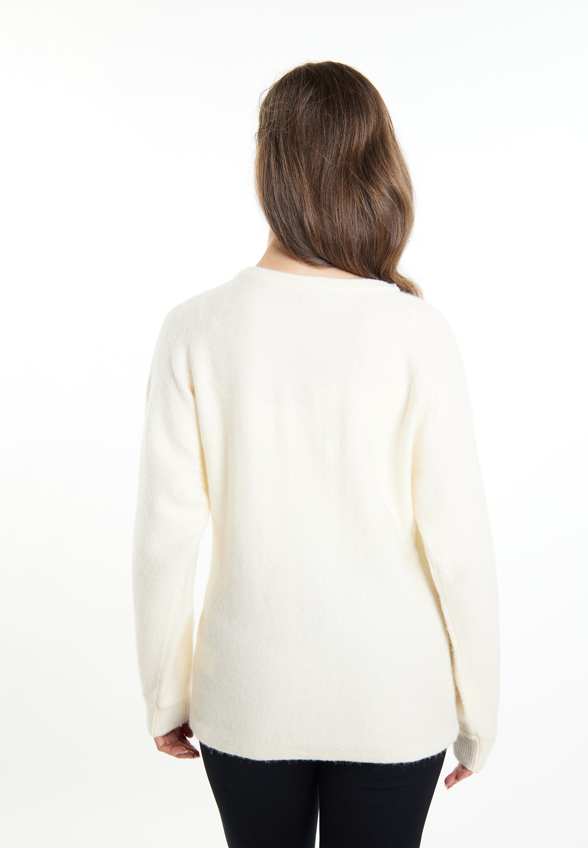 usha Women's Sweater With Pearl
