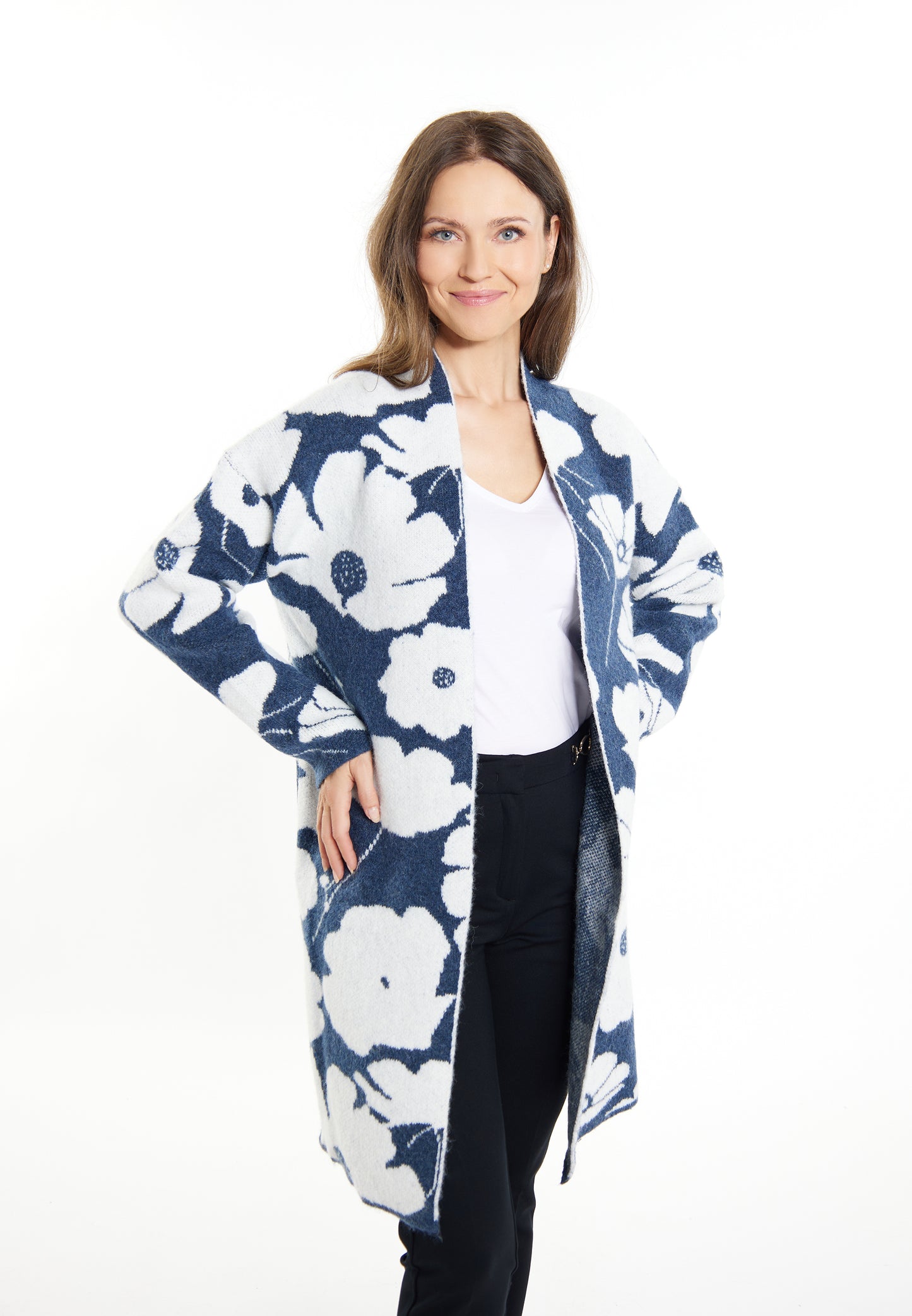 usha Women's Knit Cardigan