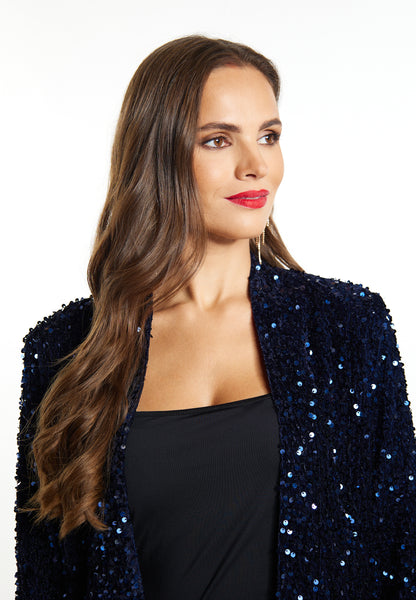 faina Marynarka Kobiety z cekinami