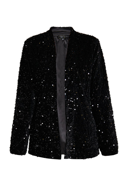 faina Damen Blazer mit Pailletten