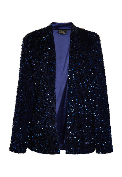 faina Damen Blazer mit Pailletten