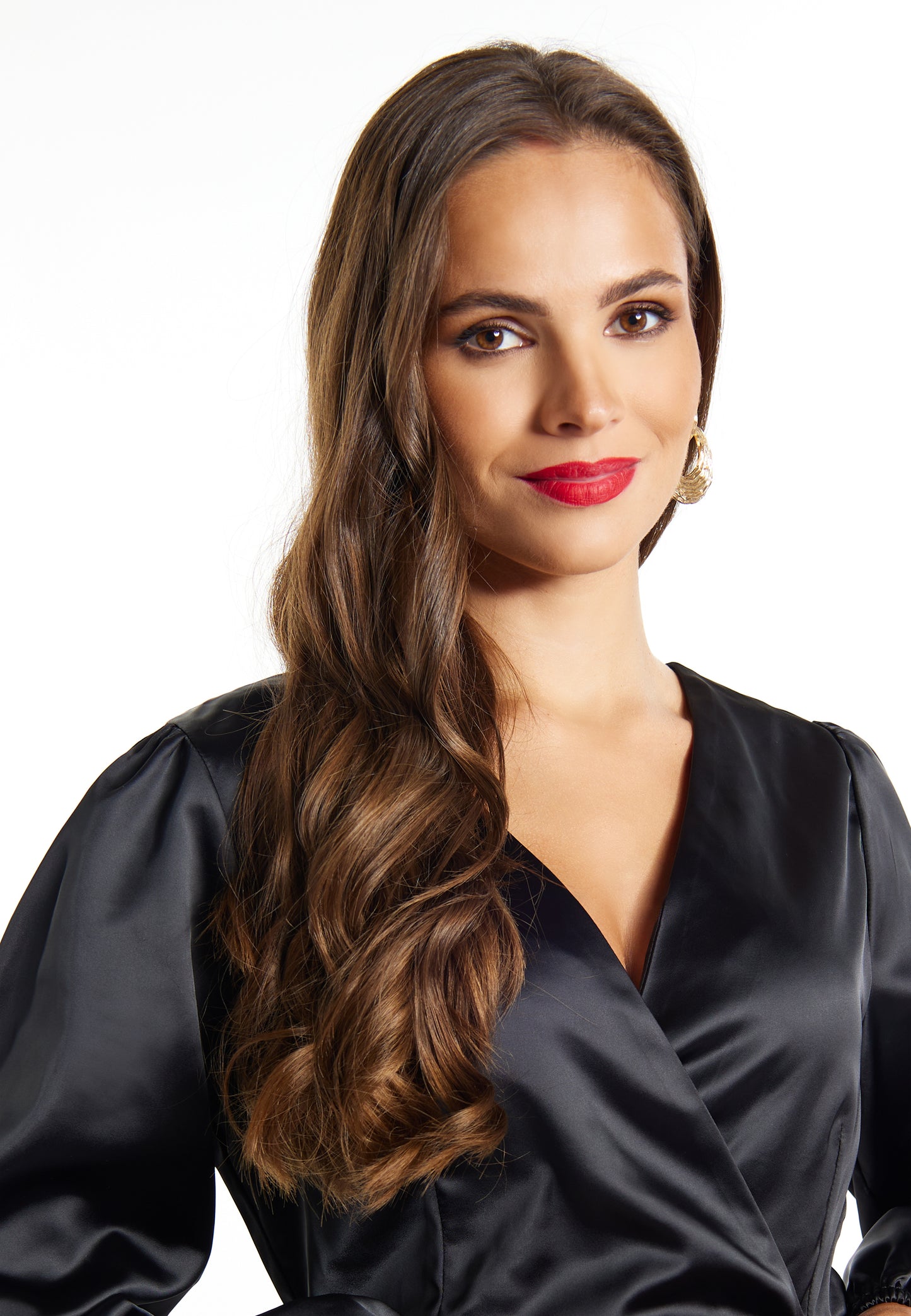 faina Kobiety Satynowa Mini Sukienka