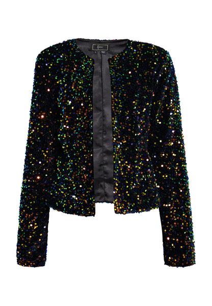 Kurtka faina dla Kobiety z cekinami