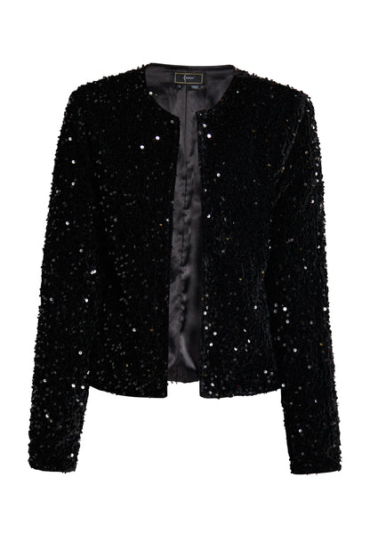 Kurtka faina dla Kobiety z cekinami