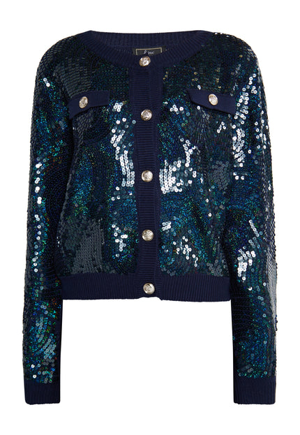 Faina Women's Cardigan With Sequins