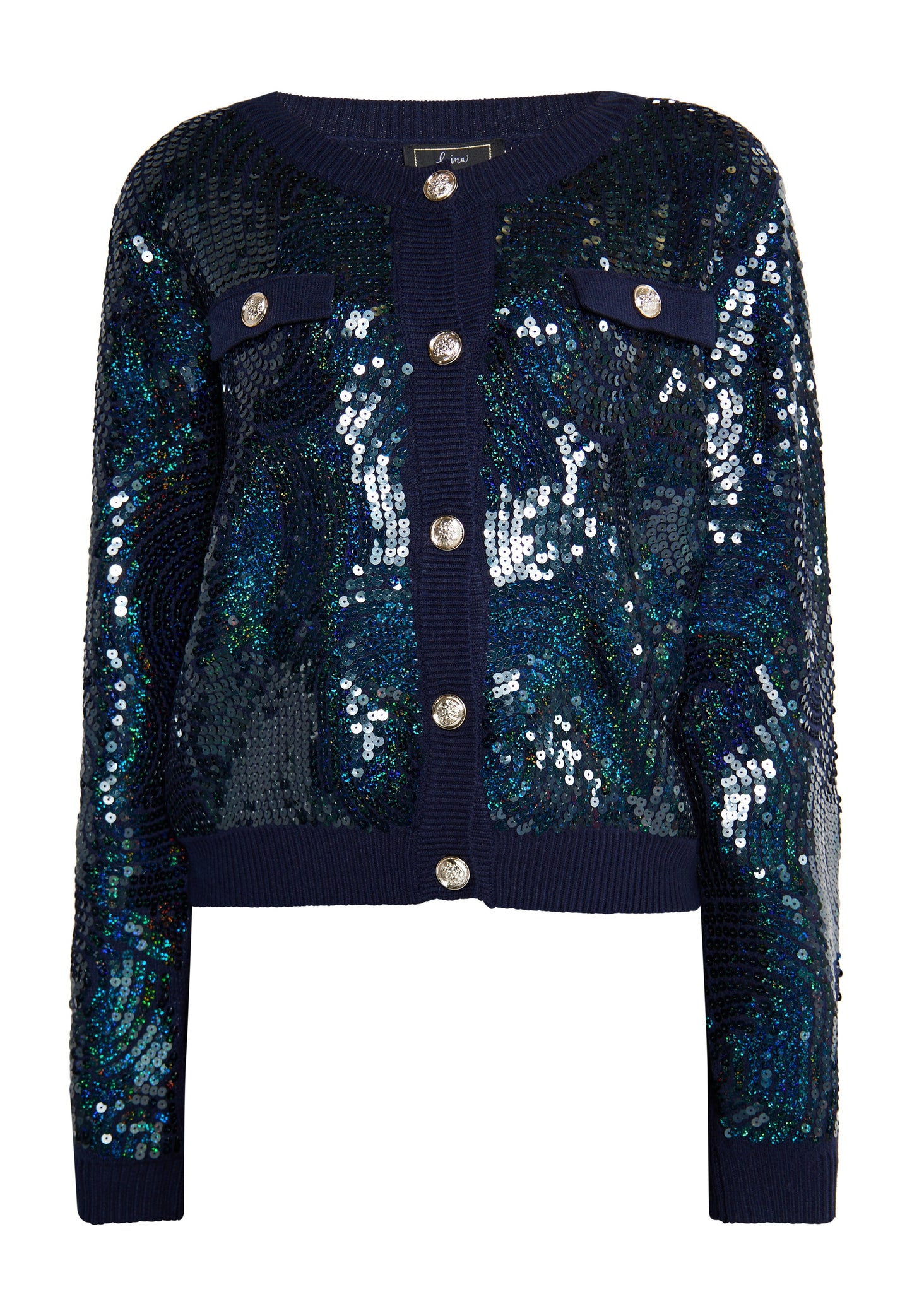 Faina Women's Cardigan With Sequins