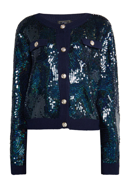 Faina Women's Cardigan With Sequins