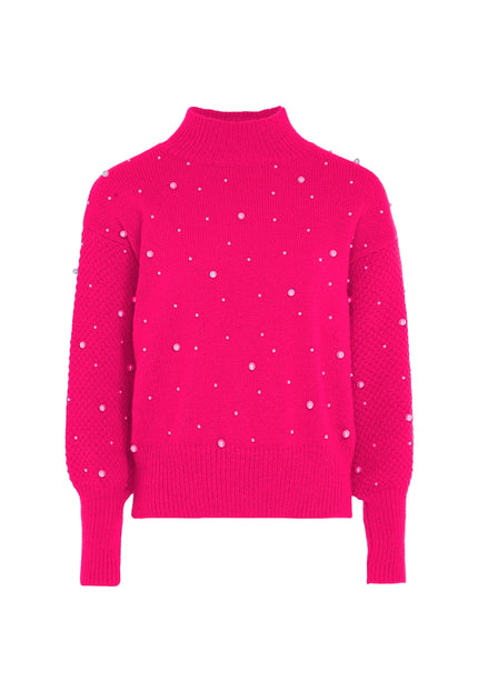 Faina Women's Sweater With Pearls