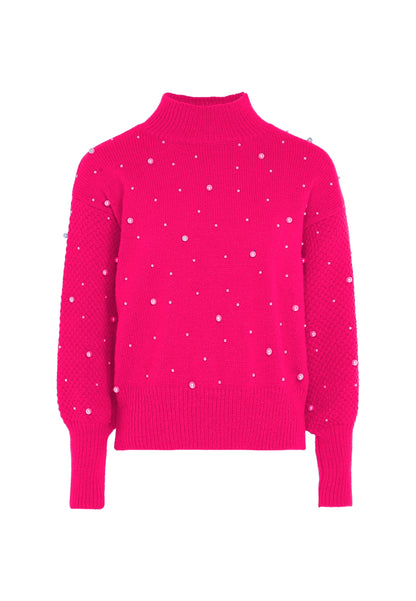 Faina Women's Sweater With Pearls