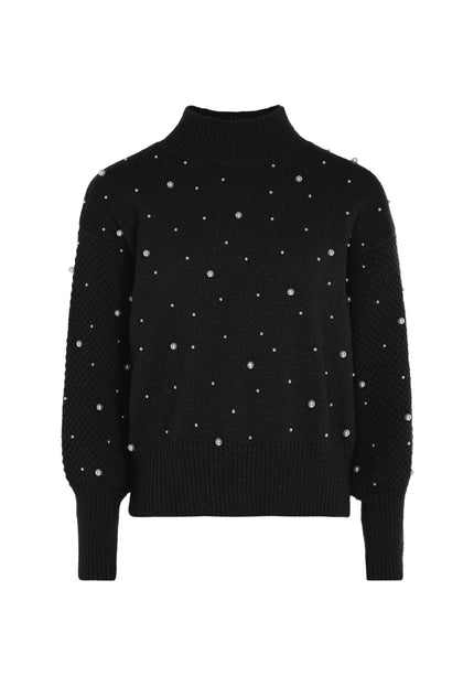 Faina Women's Sweater With Pearls