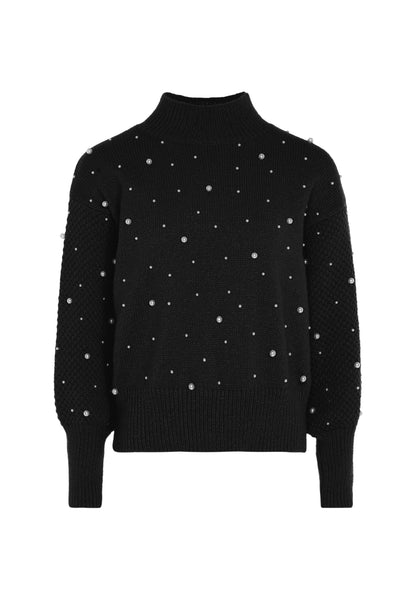 Faina Women's Sweater With Pearls